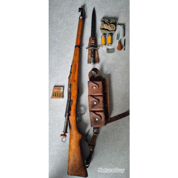Ensemble complet Schmidt-Rubin K11 (Monomatricule) + Ba�onnette 1900 & Accessoires