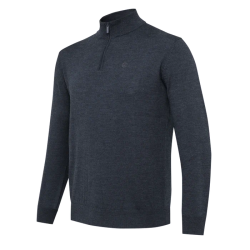 Pull Beretta Merino - L / Zip / &Eacute;b&egrave;ne
