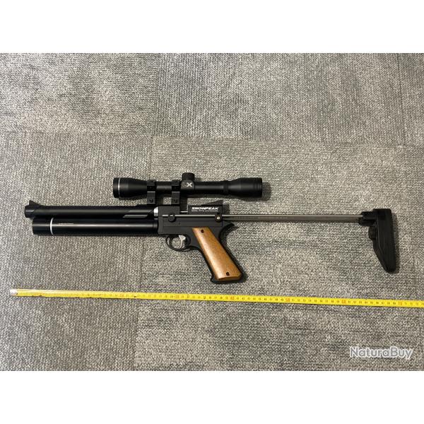 Pistolet PCP Snowpeak PP750 (4.5mm) + Lunette UX 4x32