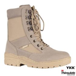Chaussures intervention sniper zipp&eacute;es hautes Sable, 43