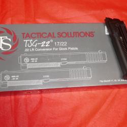 Conversion 22Lr pour GLOCK 17, 22, 34, 35, 37 de chez TACTICAL SOLUTIONS