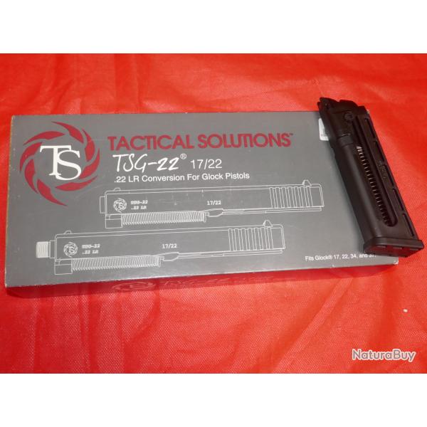 Conversion 22Lr pour GLOCK 17, 22, 34, 35, 37 de chez TACTICAL SOLUTIONS