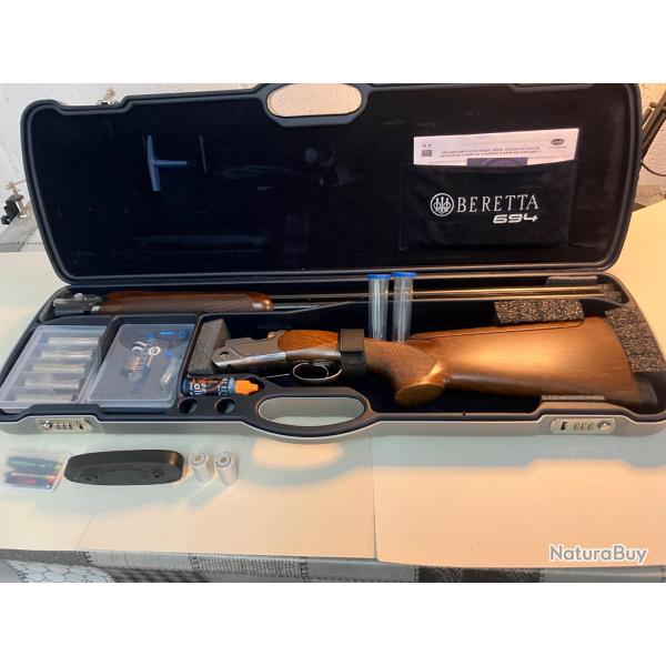 BERETTA 694 DTL-B FAST - Chambr� 12/76 - canons de 76