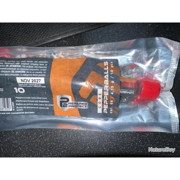 Pepperballs Umarex calibre 68