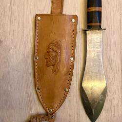 ancien couteau &agrave; lancer Solingen