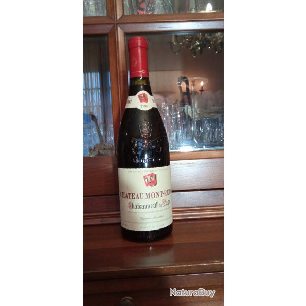 1 bouteille de Ch�teauneuf du Pape Ch�teau Mont Redon 1994