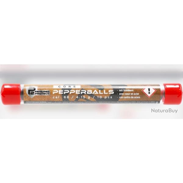 Billes UMAREX poivre noyau acier P2P cal.68 par 10