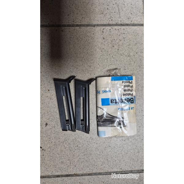 2 CHARGEURS BERETTA 70 22LR