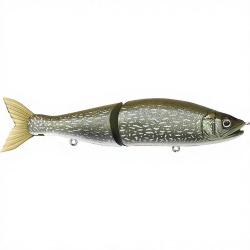 Ench&egrave;re &agrave; 1� ! Swimbait GAN CRAFT Jointed claw 178 SS Northern pike