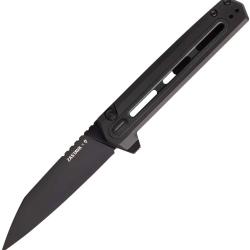 Couteau Pliant Tekto Knives F4 Echo Lame Acier CPM-S35VN Manche Aluminium et G10 Noir TKTF4RGBKS35