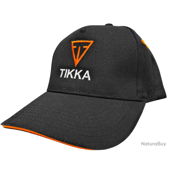 Casquette Tikka noir taille unique