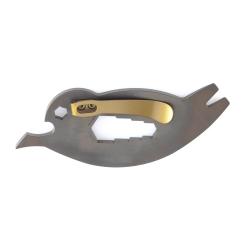 Pied-de-Biche Cl&eacute; Plate D&eacute;capsuleur Kansept CrowBar Titane Bronze G009A3