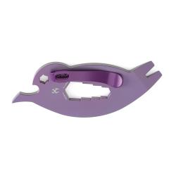 Pied-de-Biche Cl&eacute; Plate D&eacute;capsuleur Kansept CrowBar Titane Violet G009A4
