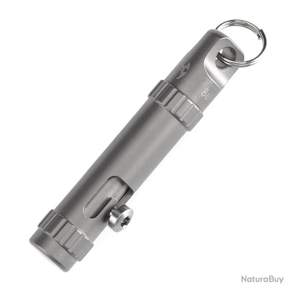 Fidget Anti-Stress Bolt Action Porte-Cl�s Kansept Bolt Titane Brut G013A1