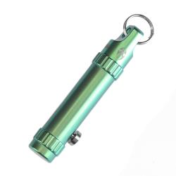 Fidget Anti-Stress Bolt Action Porte-Cl&eacute;s Kansept Bolt Titane Vert G013A4