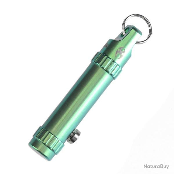 Fidget Anti-Stress Bolt Action Porte-Cl�s Kansept Bolt Titane Vert G013A4