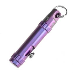 Fidget Anti-Stress Bolt Action Porte-Cl&eacute;s Kansept Bolt Titane Violet G013A5