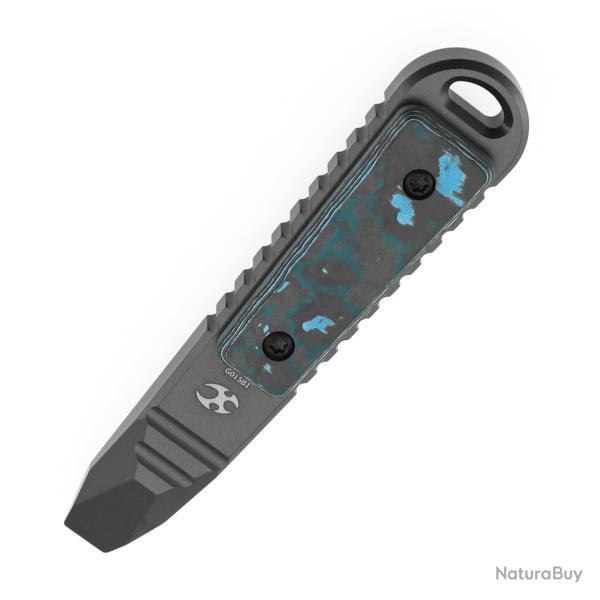Mini Pied-de-Biche de Poche � Clip Kansept Kursor Titane et Fatcarbon Arctic Storm G015B1