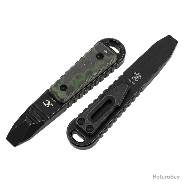 Mini Pied-de-Biche de Poche � Clip Kansept Kursor Titane et Fatcarbon Jungle Wear G015B4