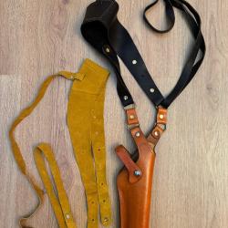Holster d'&eacute;paule - Gil Holsters Mod.Police #M10 S25