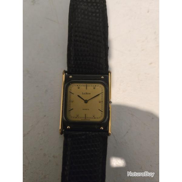 Jolie montre  Leroy � quartz