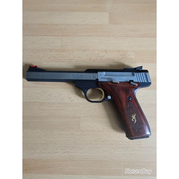 Pistolet BROWNING Buck Mark PLUS Rosewood UDX calibre 22Lr