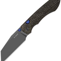 Couteau Kizer Cutlery Wharning GID Lame Acier N690 Wharncliffe Manche Micarta Linerlock KIV3738BW3