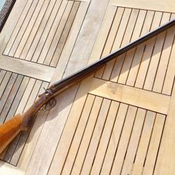 Superbe fusil juxtapos&eacute; belge &agrave; chiens en 12/70 &eacute;prouv&eacute; &agrave; Li&egrave;ge en 1938 1� sans prix de reserve