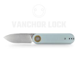 Couteau Vosteed Corgi V V Lame Acier Nitro-V Manche Alu Bleu clair Vanchor Lock VOSA5110