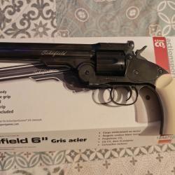 Revolver schofield 6 pouces 4.5mm marque ASG