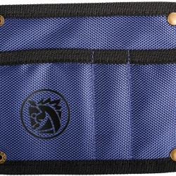 Pochette Couteau Nylon Vosteed 3 Compartiments Bleu et Noir VOSX0132