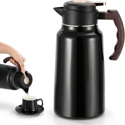 Promo! Thermos 2L en Acier Inoxydable Double Paroi sous Vide Id&eacute;ale Pour La Chasse Au Poste Ou Aff&ucirc;t