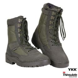 Chaussures intervention sniper zipp&eacute;es hautes Vert, 38