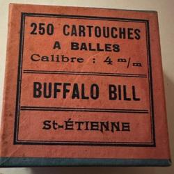 Boite de 250 Cartouches  4 mm de tir r&eacute;duit St Etienne ( collection )