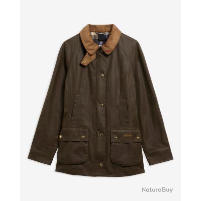 Veste en coton huilé Femme Icons Beadnell - Beech Birchwood - Barbour ...