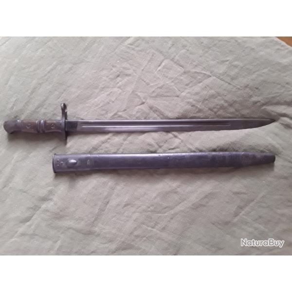 Ba�onnette britannique mod�le 1913 pour fusil p14 Enfield