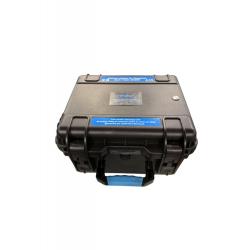 Kit Valise lithium Vague Bleue 12,8V 100Ah avec chargeur 14,6V 10Ah