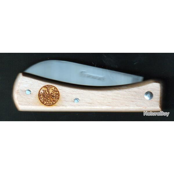 d�cor Arbre de Vie  Champignon Inox � ressort GRATUIT  grav� pr�nom lame couteau
