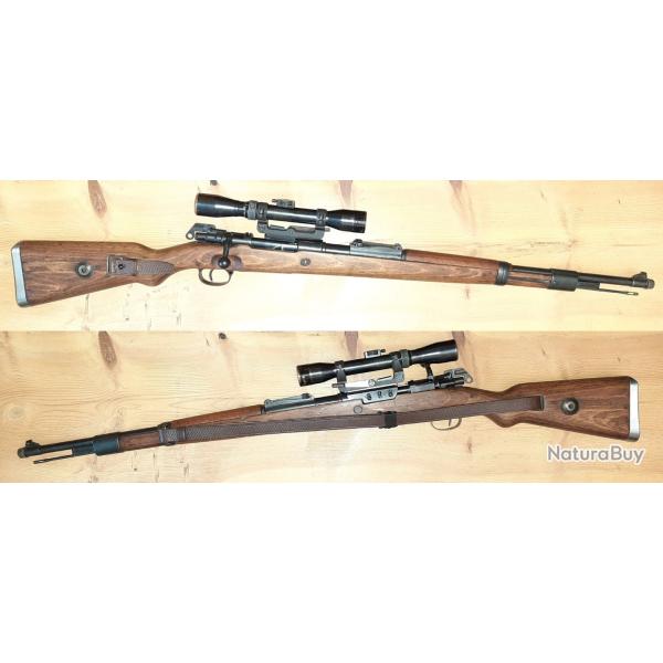 Mauser 98k sniper 8x57js canon neuf