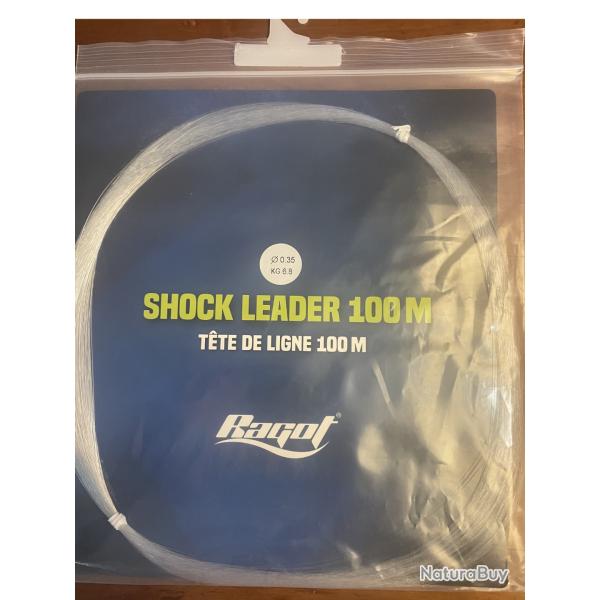 Ragot Shock Leader 100 m - 0.35 mm - 6.8 kg - RG4700005 - Neuf
