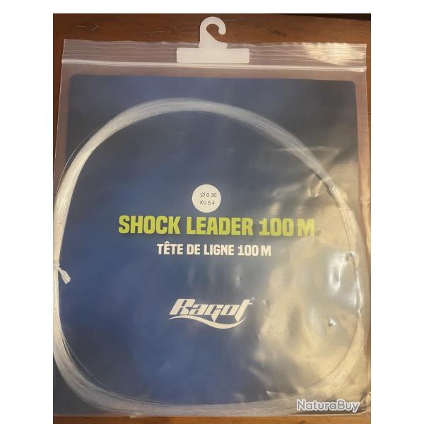 Ragot Shock Leader 100 m - 0.30 mm - 5.4 kg - RG4700004 - Neuf