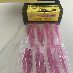 Storm Tock Minnow 4.0" Pink - Lot 14 leurres - Neufs & emball&eacute;s