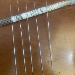 Lot de 5 aiguilles &agrave; vers Ragot inox creuses biseaut&eacute;es 15 cm - Neuf