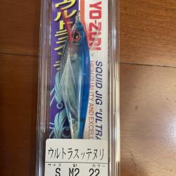 Turlutte Yo-Zuri A323-22 - Bleu - Taille S M2 - Flottante - Neuve Blister