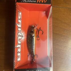 Sakura Phoxy Minnow HW 50S - V01 Ghost Green Vairon - Coulant 1 m - Neuf
