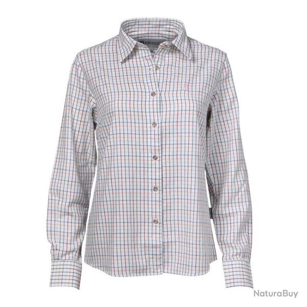 Prix de d�part � 1� !! Chemisier PERCUSSION Carreaux Clairs pour Femme Taille 2XL
