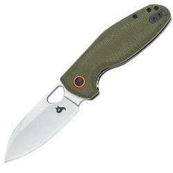 Couteau de poche Black Fox Puffy micarta vert