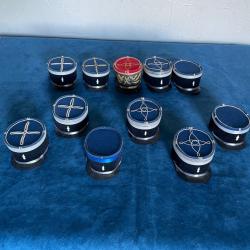 Lot de 11 k&eacute;pis de gendarme miniature