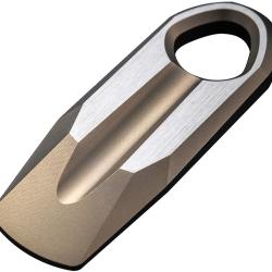 Mini Pied-de-Biche Titane Champagne Civivi Ti-Bar Outil EDC Porte-Cl&eacute;s CIVC210303
