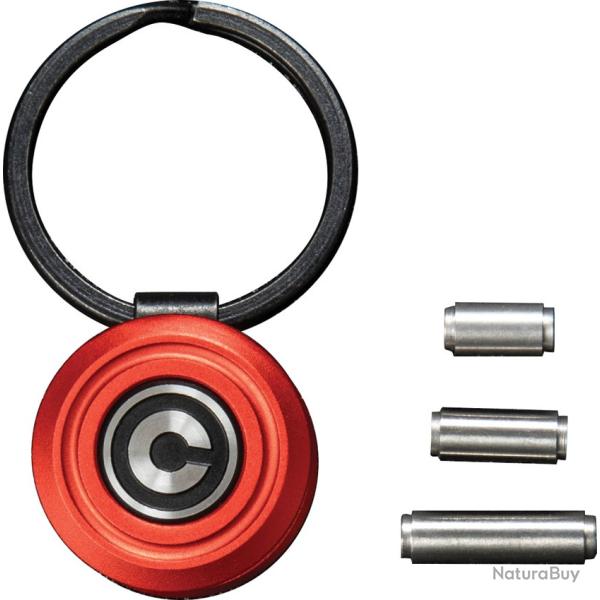 Porte-Cl�s Jeton Civivi Key Coin Rouge Rondelles Bronze Vis de Pivot Rechange CIVC230561